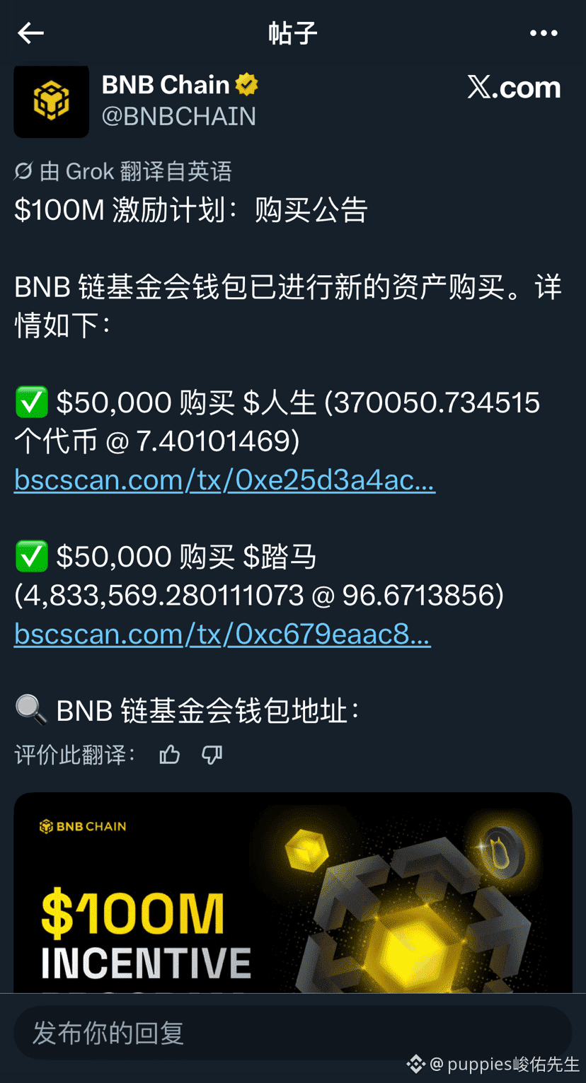 风往中文吹，富贵正在路上！🚀 随着「$币安人生」一炮而红，「$我踏马来了」「超级周期」「老子」等中文MEME接连| 峻佑先生sur Binance