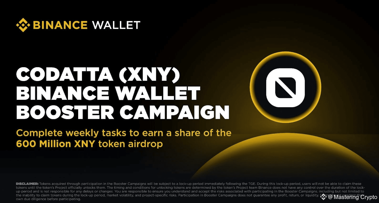 🚀 The Exclusive Binance Wallet Booster Campaign with | Mastering Crypto on  Binance Square