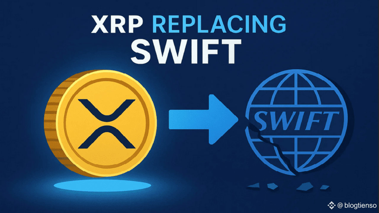 Ripple CEO Reveals Signs: $XRP Set to Replace SWIFT | blogtienso on Binance  Square