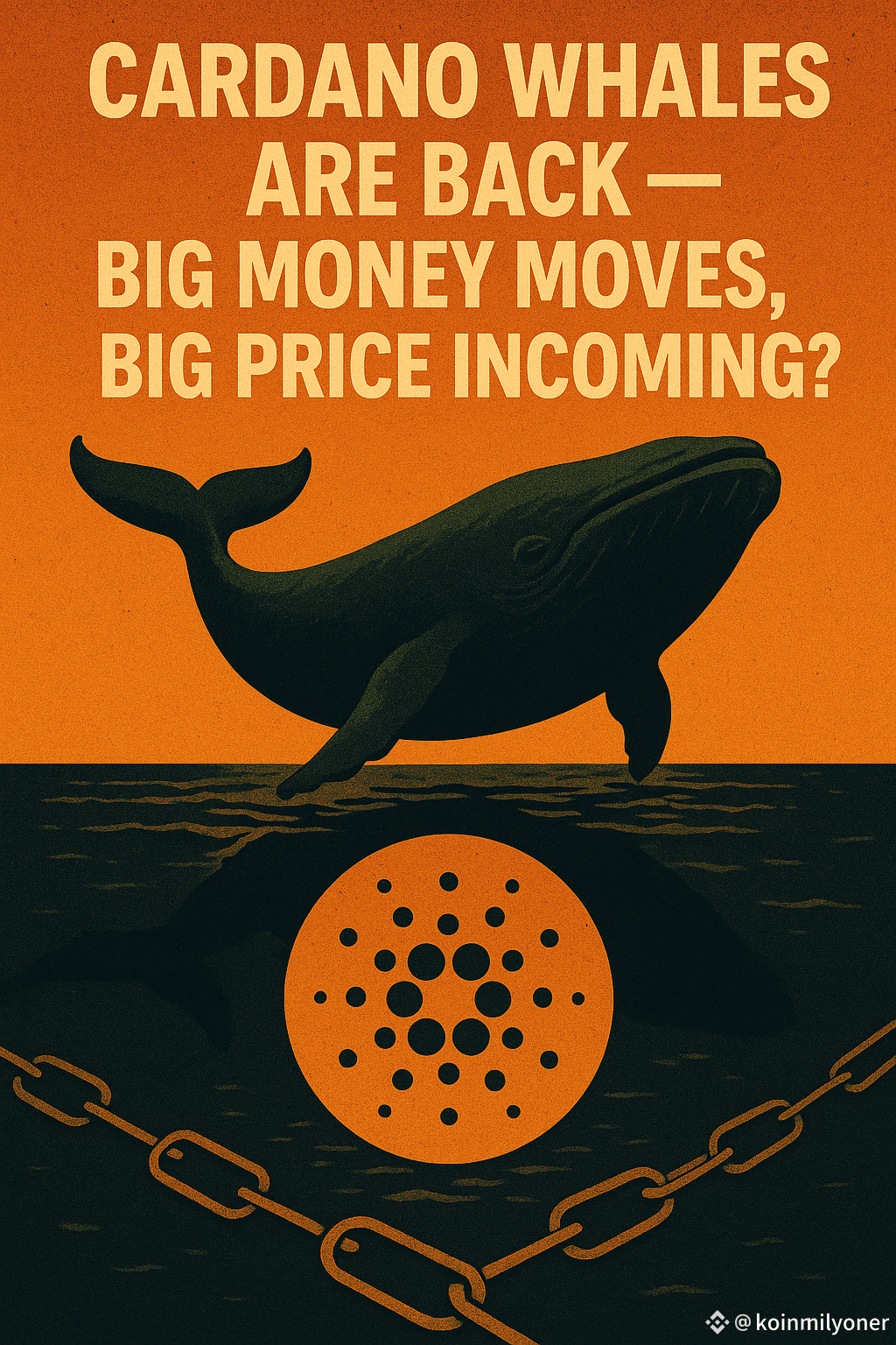🐋 Cardano Whales Are Back — Big Money Moves, Big Price | koinmilyoner on  Binance Square