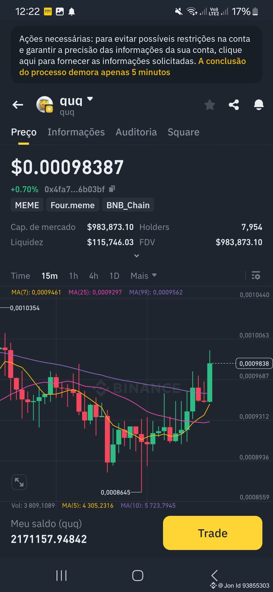 今日最新#quq 新聞、看法與提要| 幣安廣場