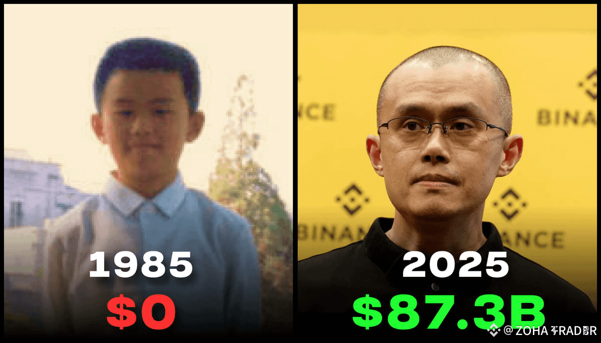 This is 👑CZ, the richest person in crypto... 👑He created | ZOHA TRADER on  Binance Square