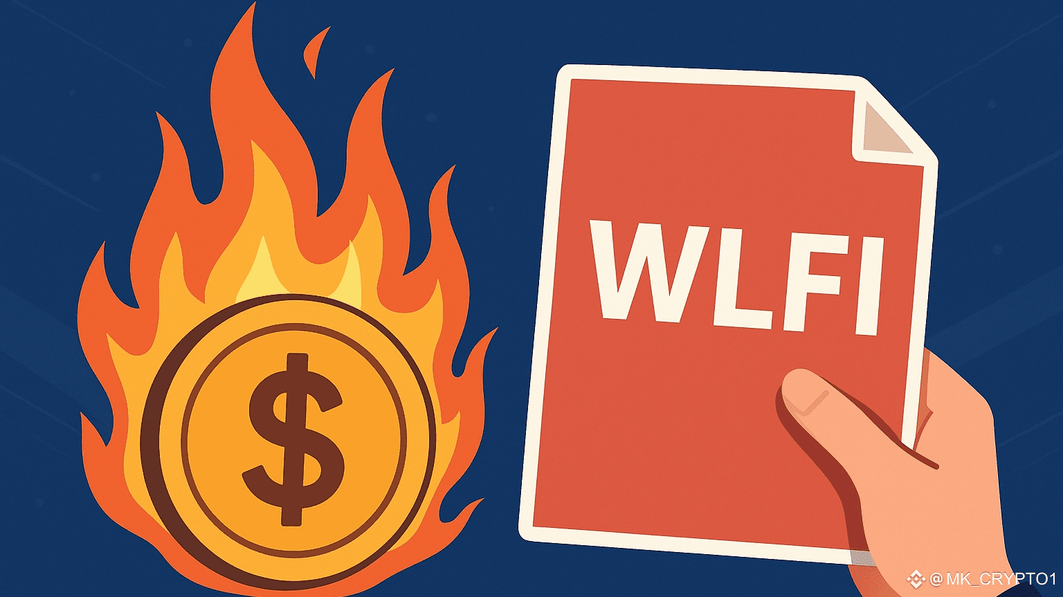 World Liberty Financial burns 47 million WLFI to stop price bleeding | MK  _CRYPTO on Binance Square
