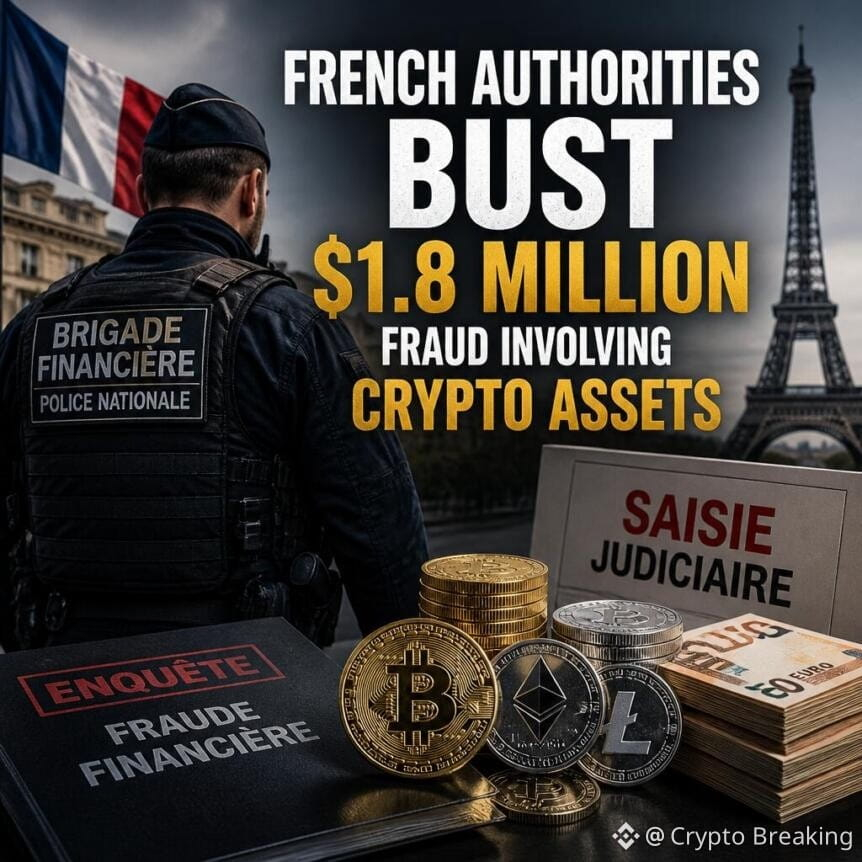 French Authorities Bust 1 8 Million Fraud Involving Crypto Assets