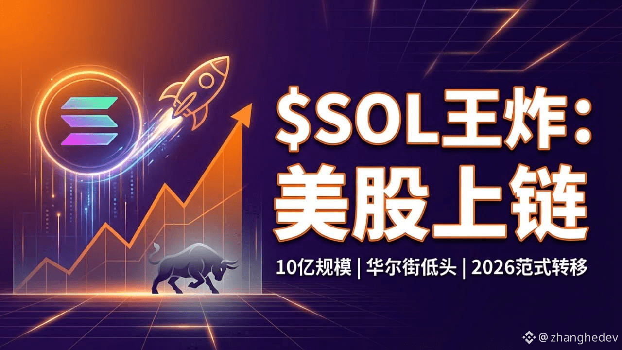 2026 开局王炸：$SOL 链上美股规模破10 亿，华尔街终于低头了？ | Real Henry发布于币安广场