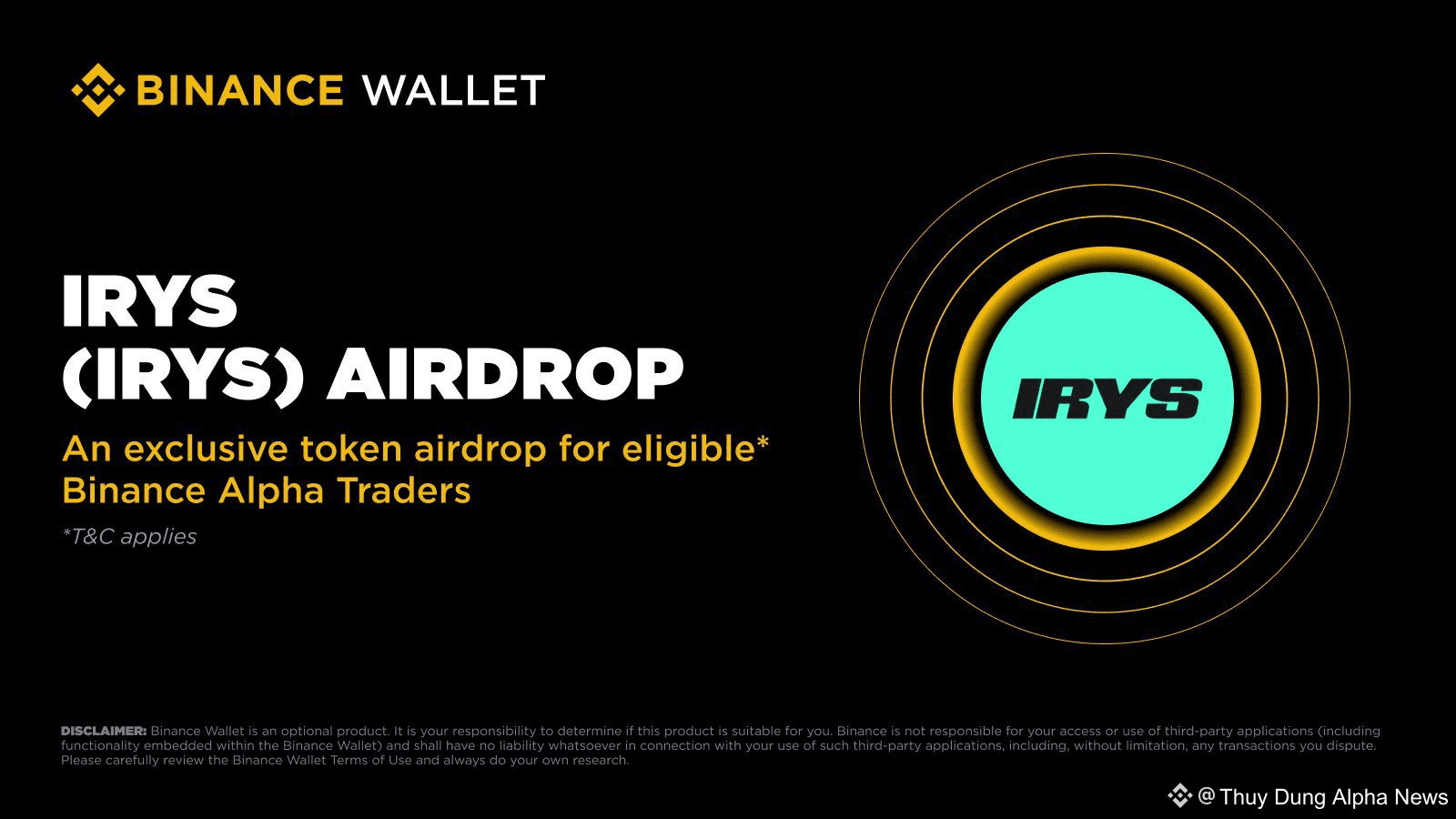 BINANCE ALPHA UPDATE & AIRDROP SCHEDULE | Thuy Dung Alpha News on Binance  Square