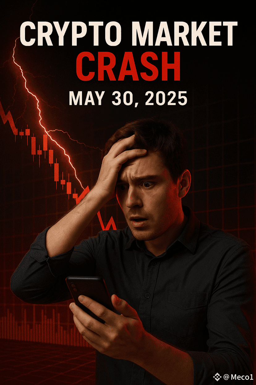 📉 Crypto Market Update – May 30, 2025 Bitcoin and | Meco1 on Binance Square