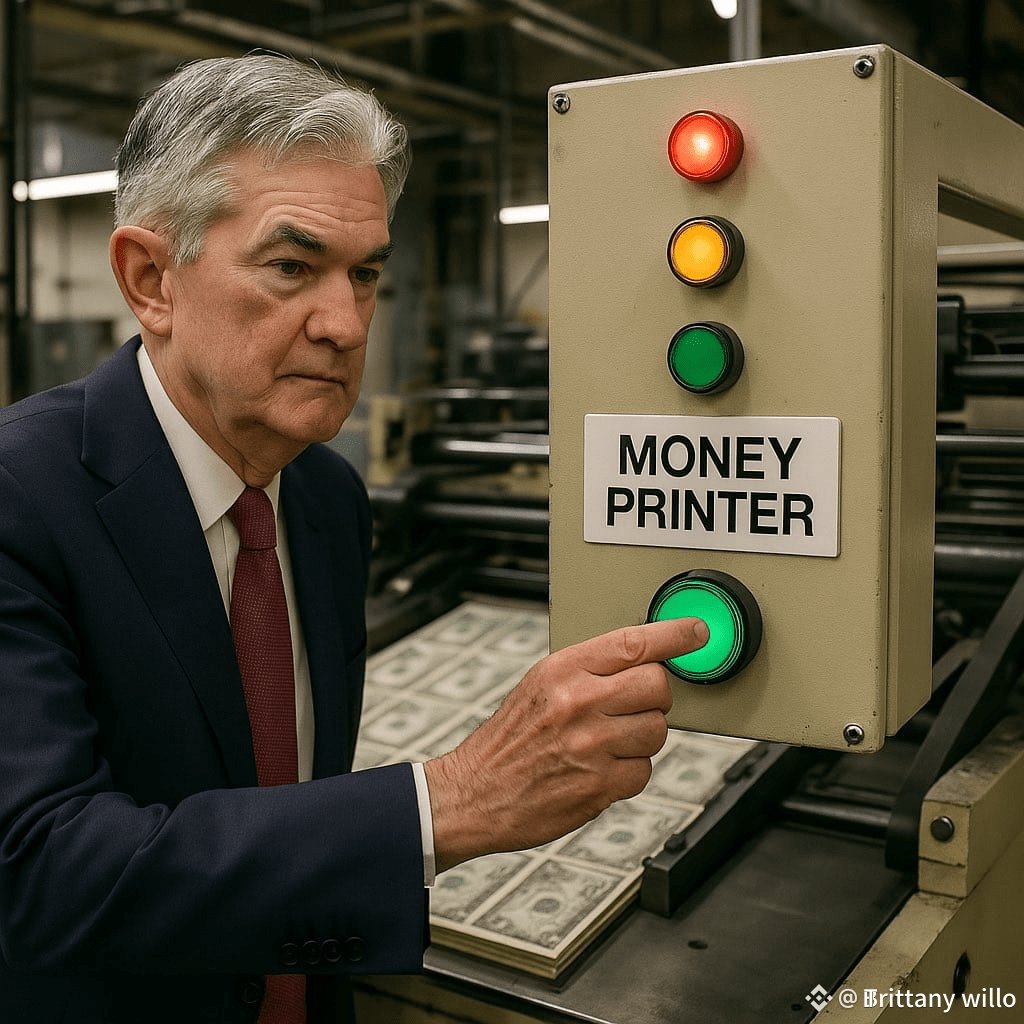 Jerome Powell is turning on the money printer soon. Don’t | Brittany ...