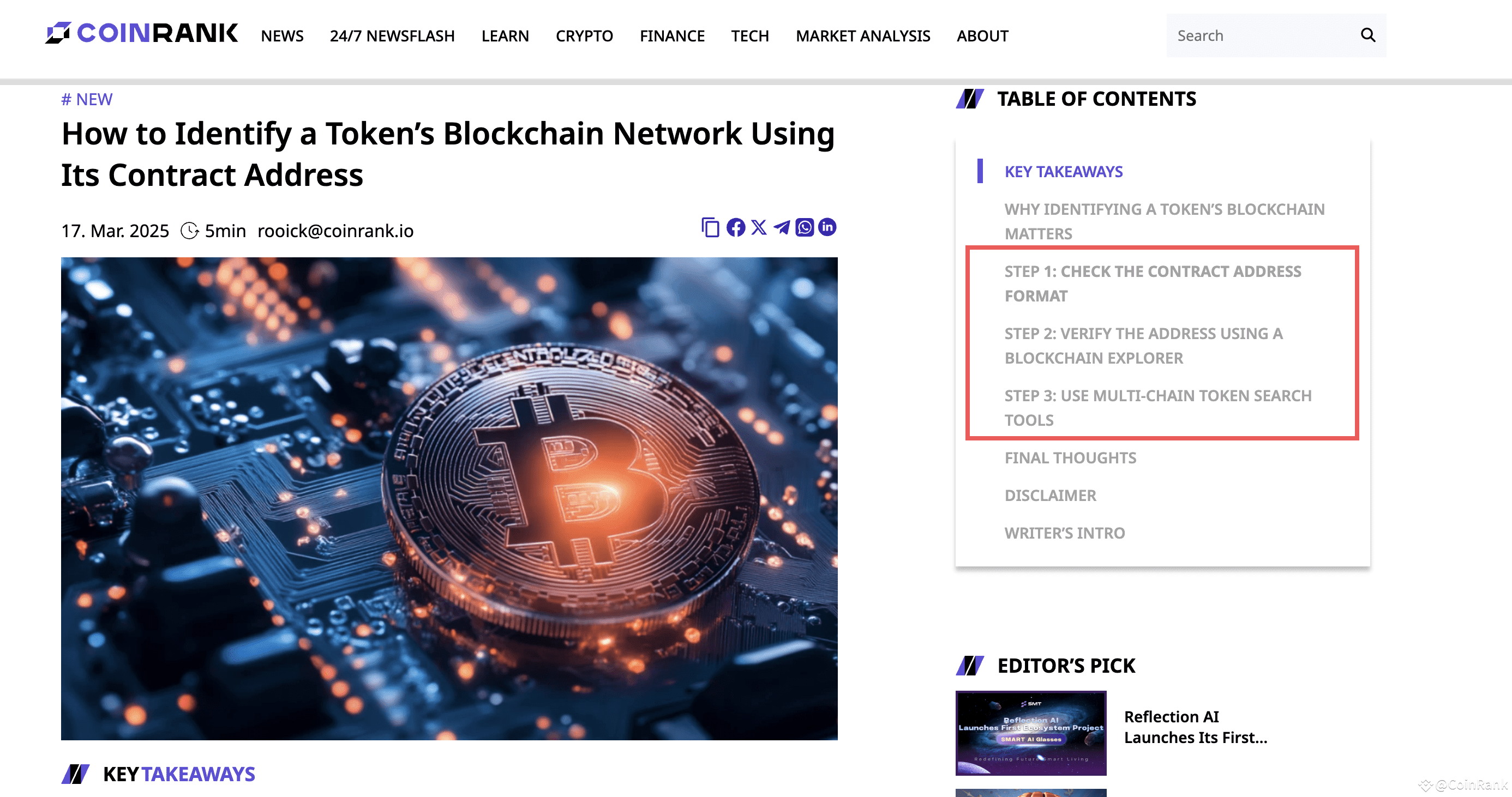 🔍 Understanding Token Contract Addresses – A Must for Safe | CoinRank on  Binance Square