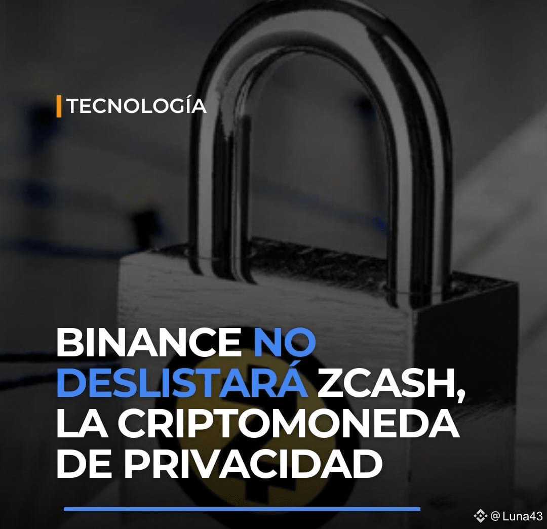 BINANCE NE DÉSINSCRIRA PAS ZCASH! Quelle bonne nouvelle po | Luna43 sur  Binance Square