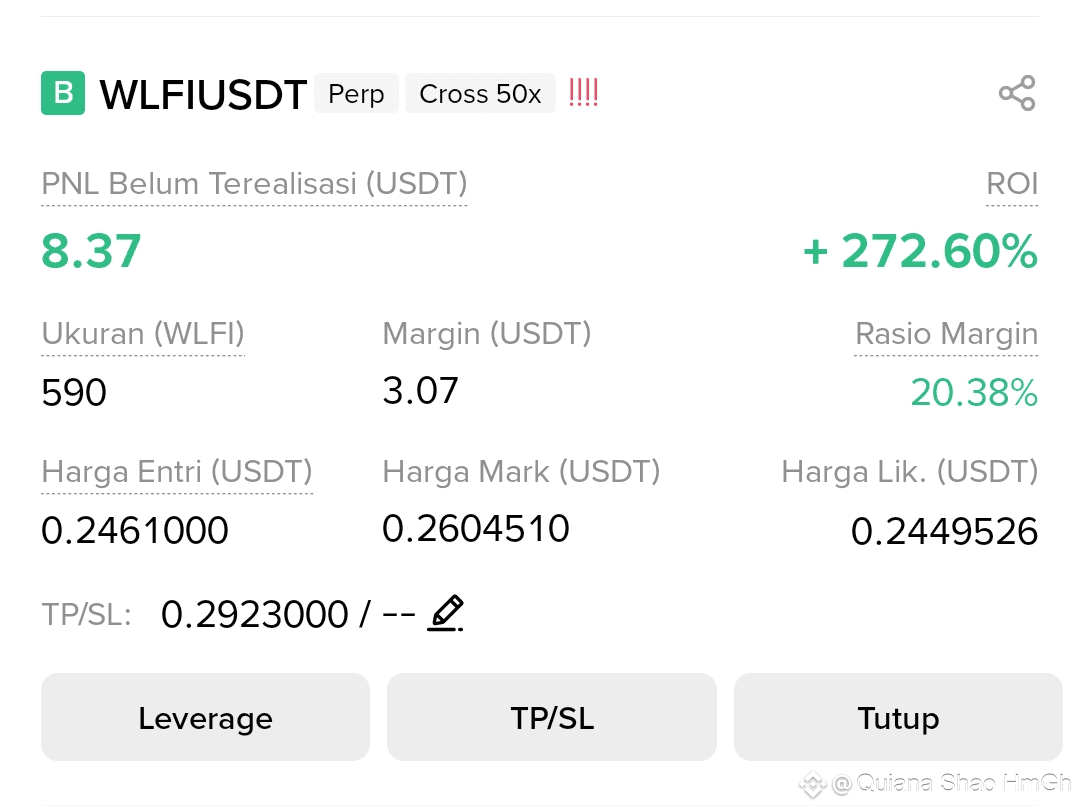 WLFI target 0.2923 | Takyyy on Binance Square