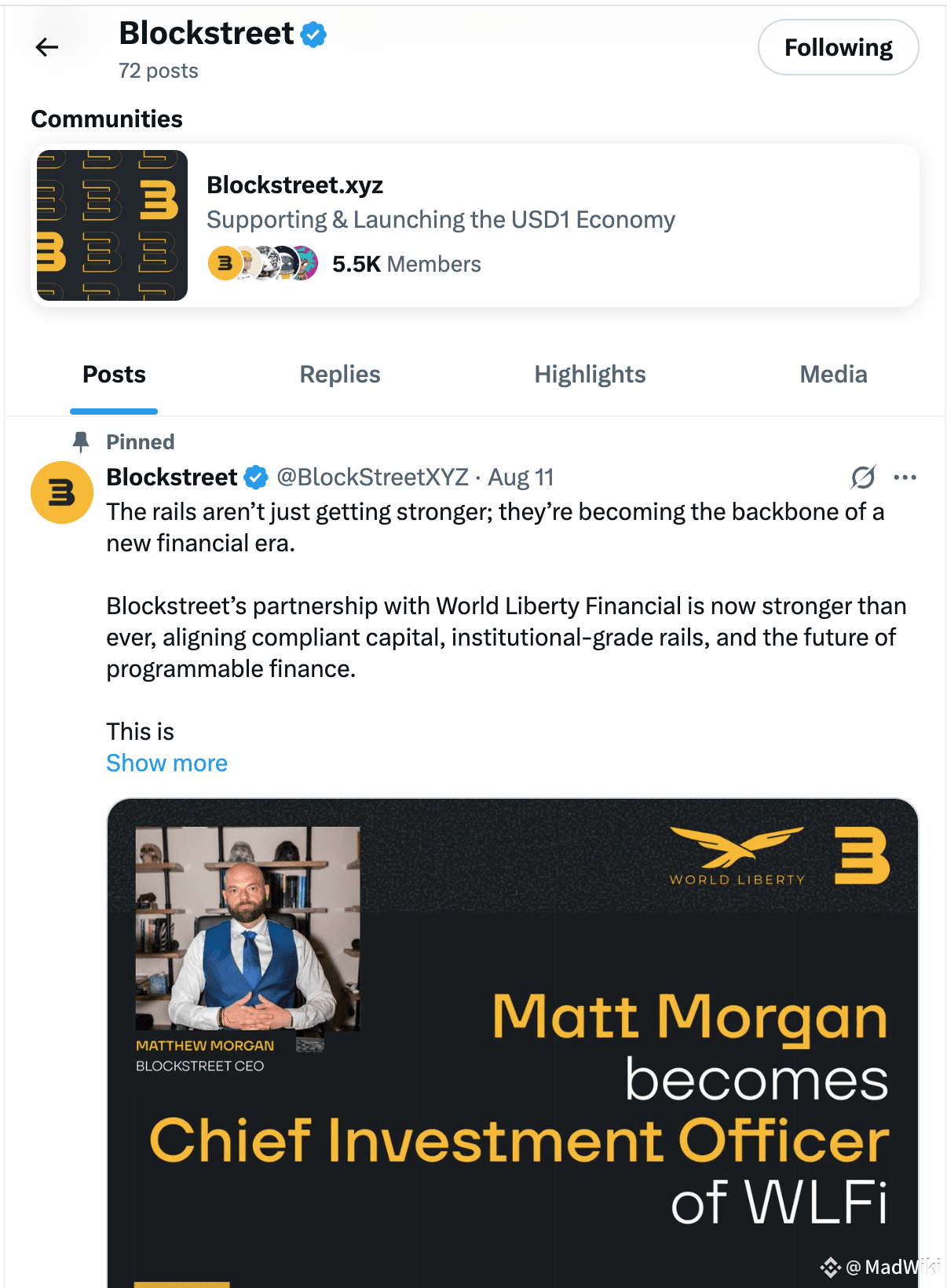 Latest #blockstreet News, Opinions and Feed Today | Binance Square