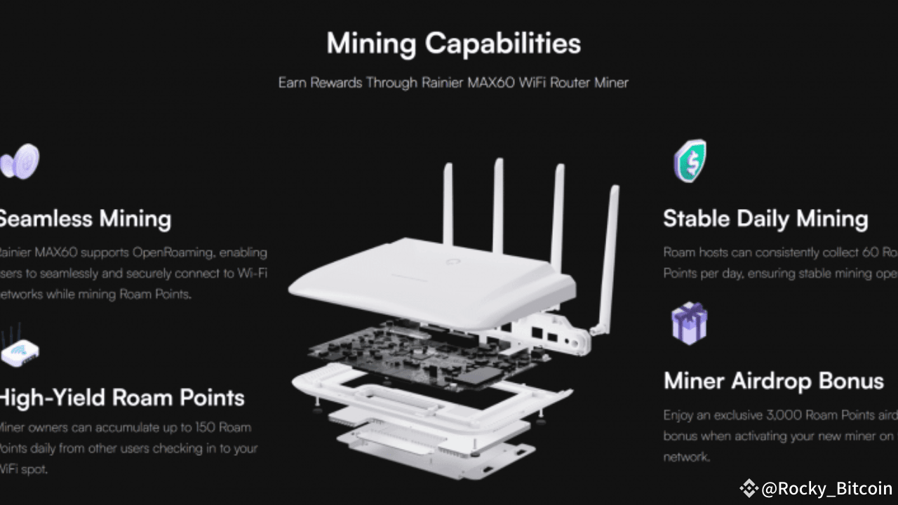 DePIN track decentralized WIFI roaming network potential project——Roam |  Rocky_Sol on Binance Square