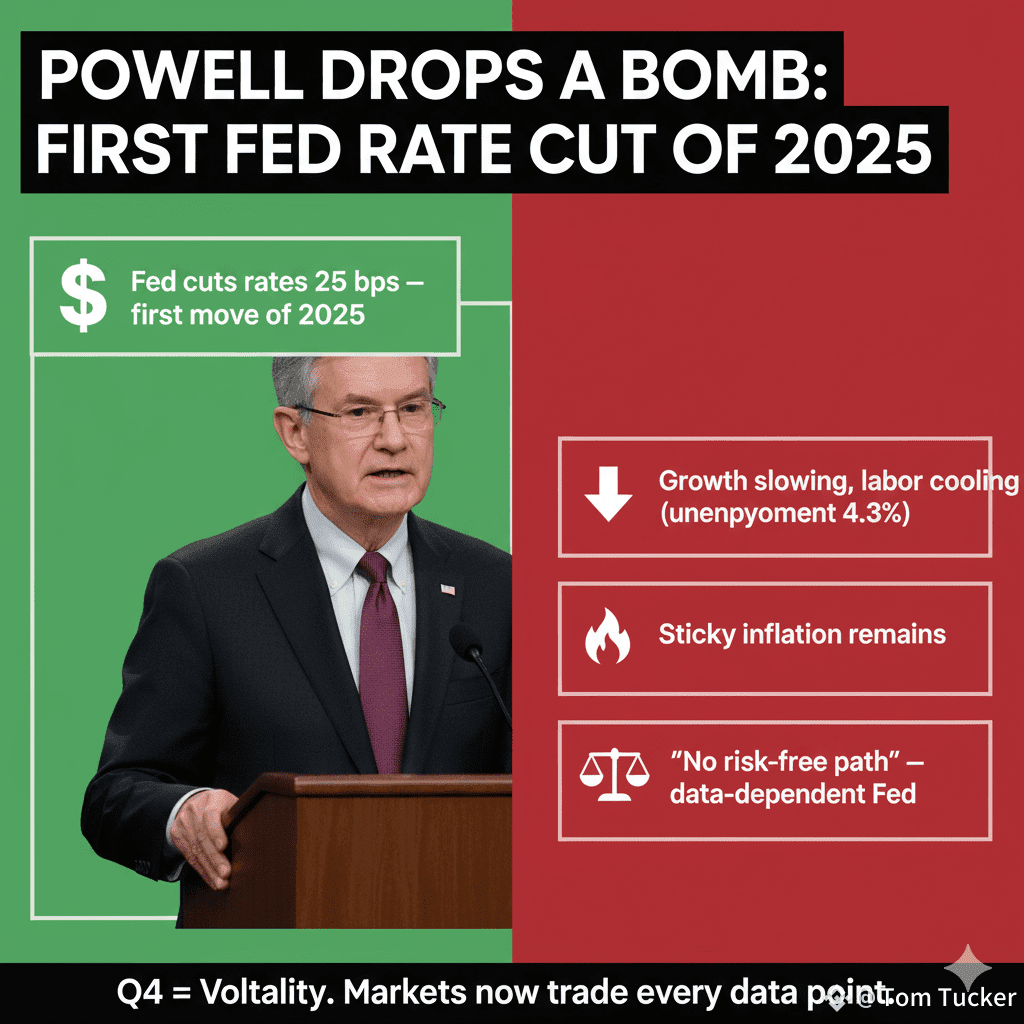 Jerome Powell just dropped a bomb on the market. The Fed | Tom Tucker on  Binance Square