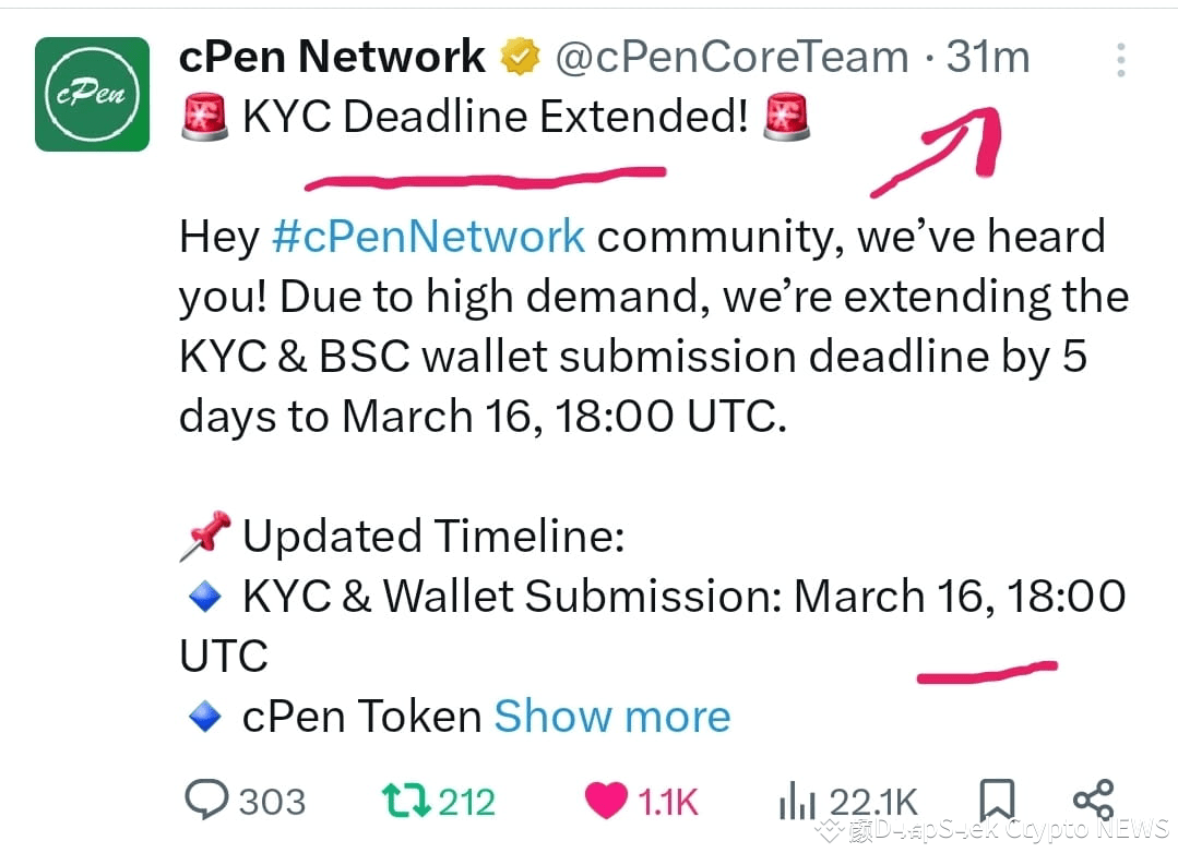 🚨NEWS🚨 #Cpen Network list starts April 03 2025 ✅️ $5- $10 | CryptoMaxia  on Binance Square