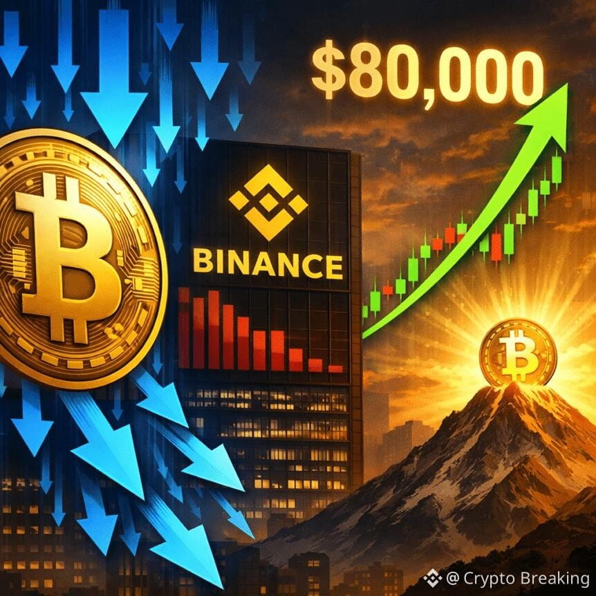 Binance Btc Inflows Fall To 2023 Low As Bulls Target $80k