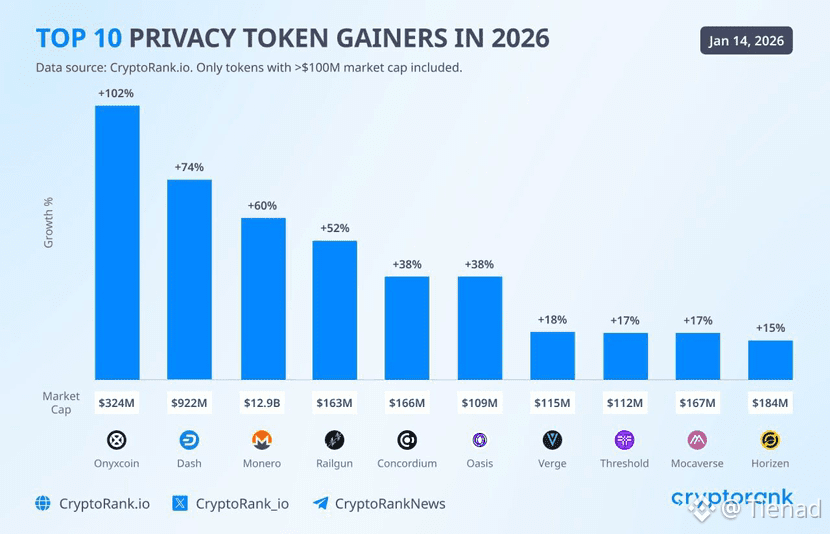 🔥 INSIGHT Token privasi unggul di tahun 2026, dengan 80% p | Tienad di ...
