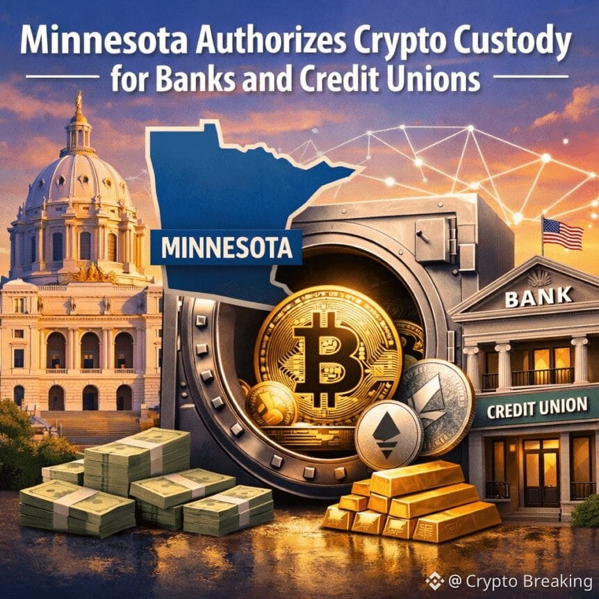 Minnesota Authorizes Crypto Custody For Banks And Credit Unions