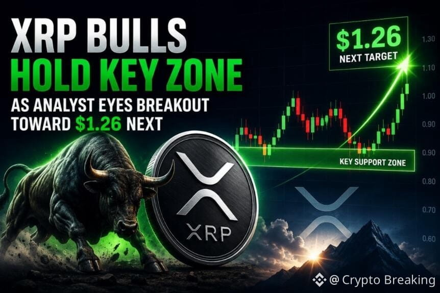 Xrp Bulls Hold Key Zone As Analyst Eyes Breakout Toward $1.26 Next