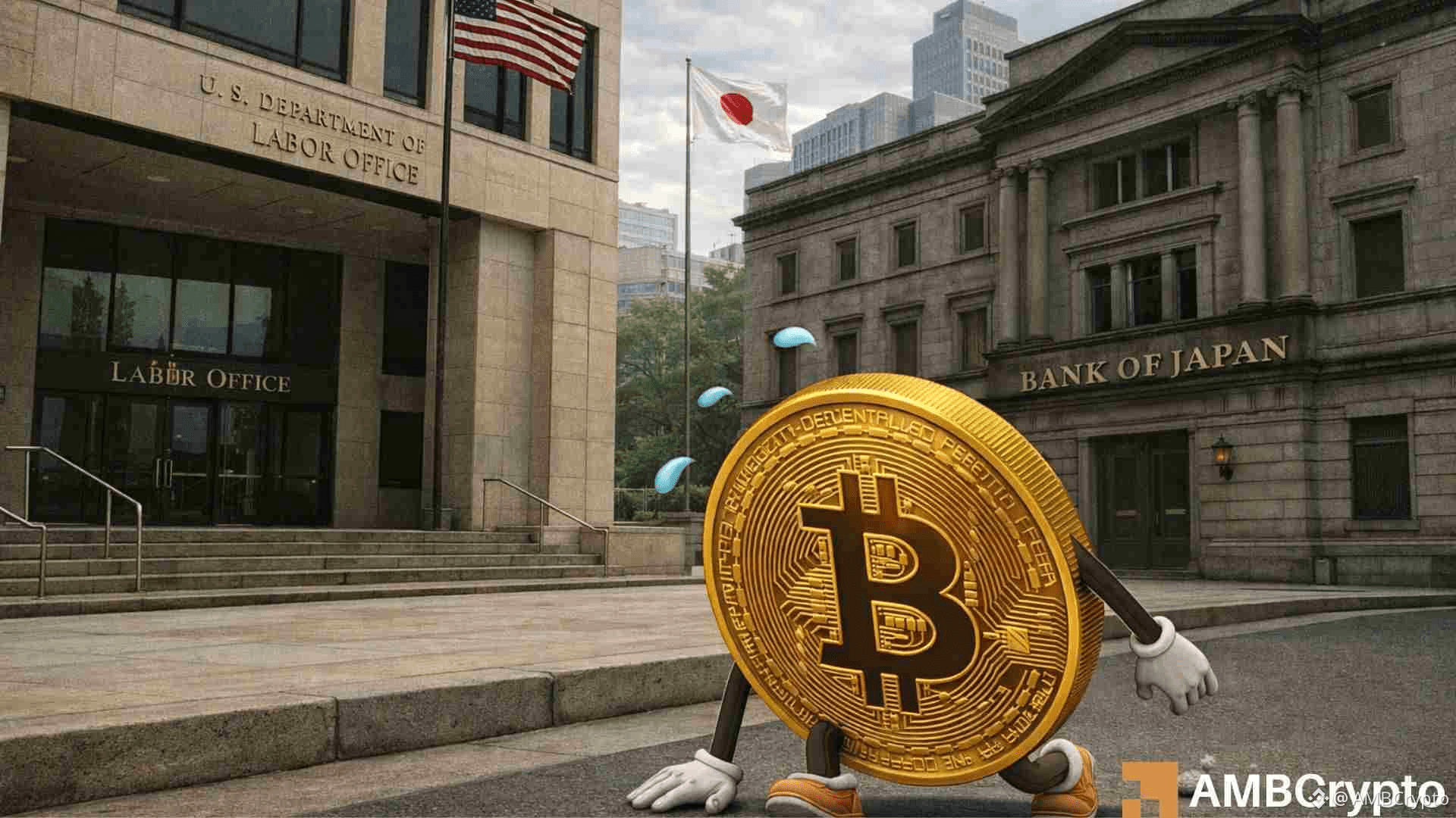 How did Bitcoin's price react to 'mixed' U.S Jobs report?