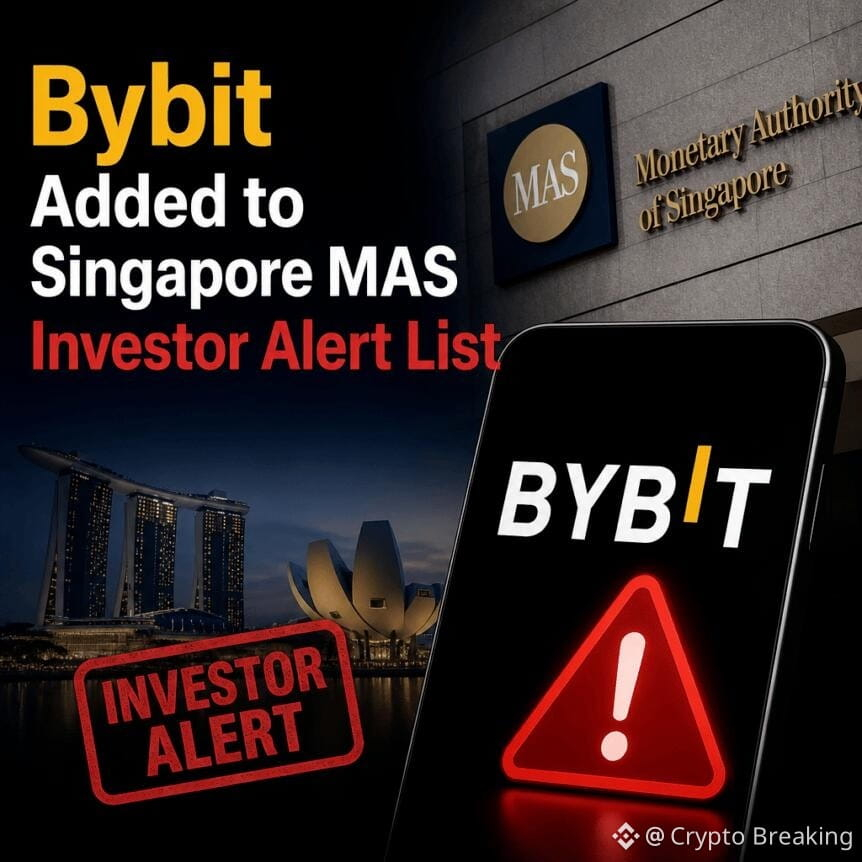 Bybit Added To Singapore Mas Investor Alert List