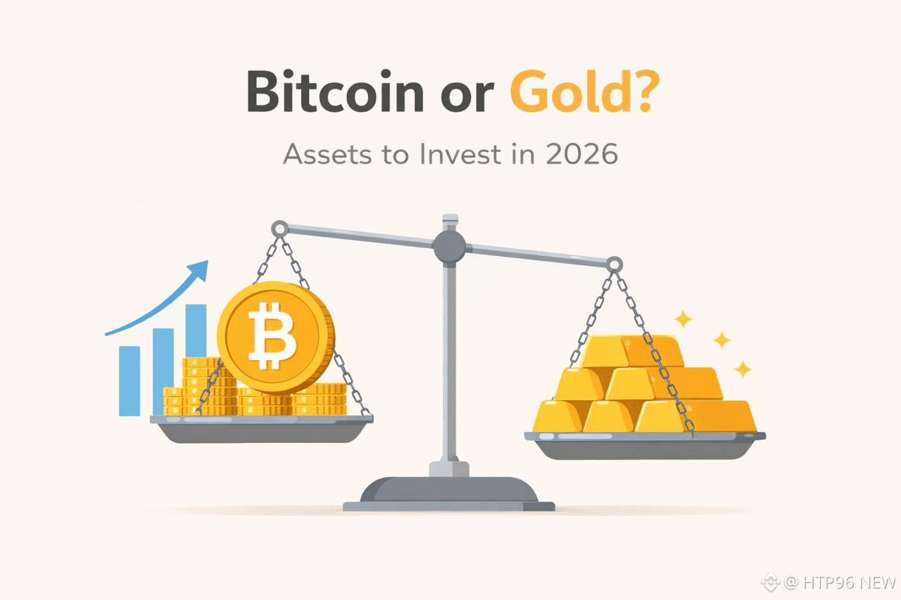 Bitcoin or Gold is a worthy investment asset in 2026 | HTP96 NEW on Binance  Square