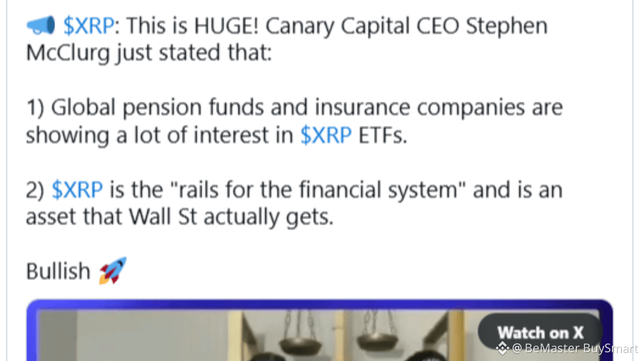 Canary Capital CEO Makes a Huge Statement about XRP | BeMaster BuySmart on  Binance Square