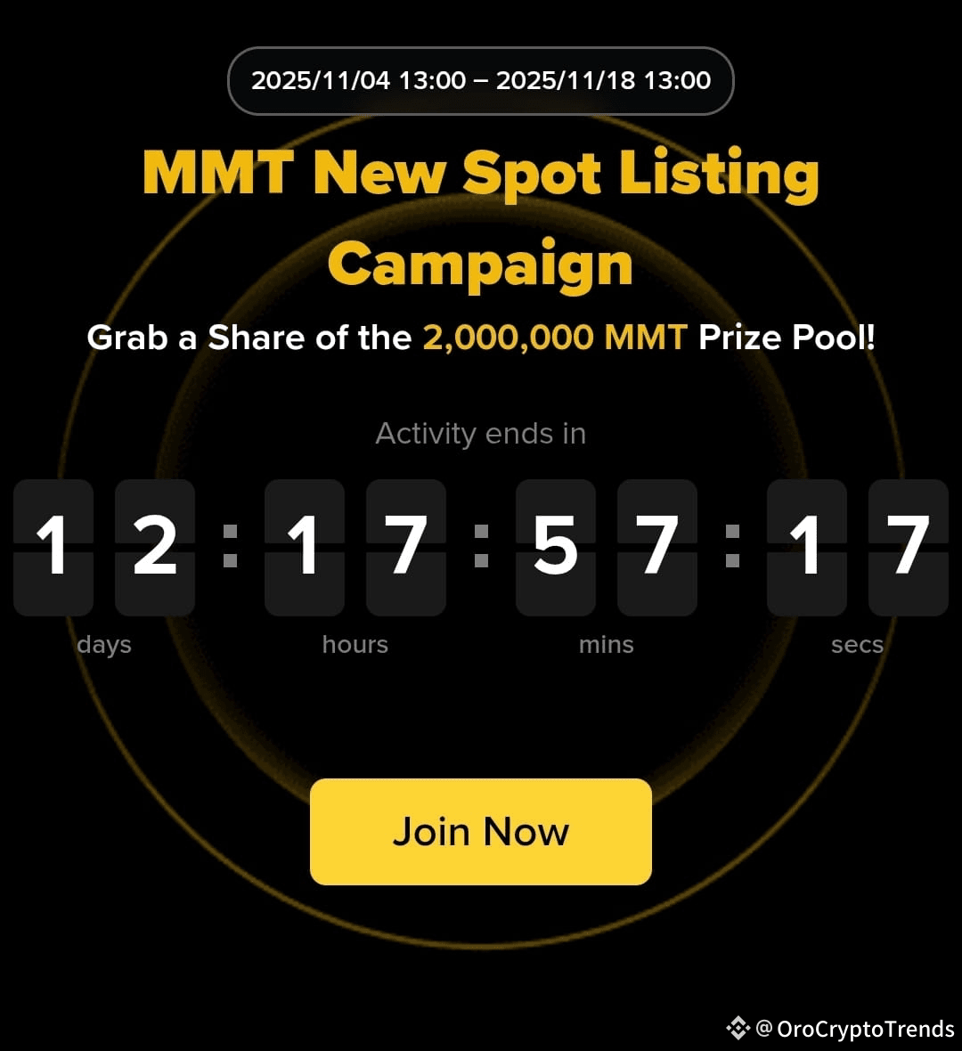 MMT Token Promotions on Binance — Earn Up to 1,200,000 | OroCryptoTrends on  Binance Square