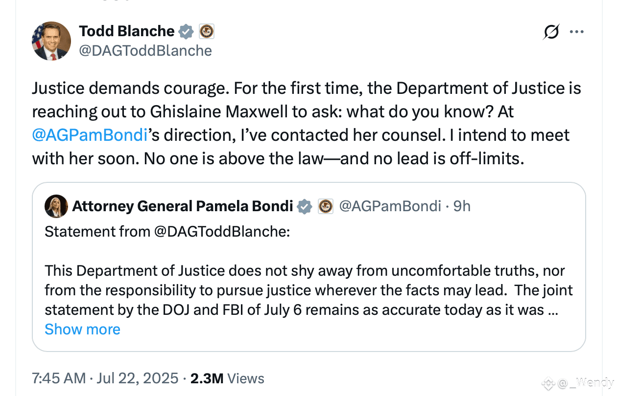 DOJ Seeks Direct Meeting With Ghislaine Maxwell Amid Epstein Probe