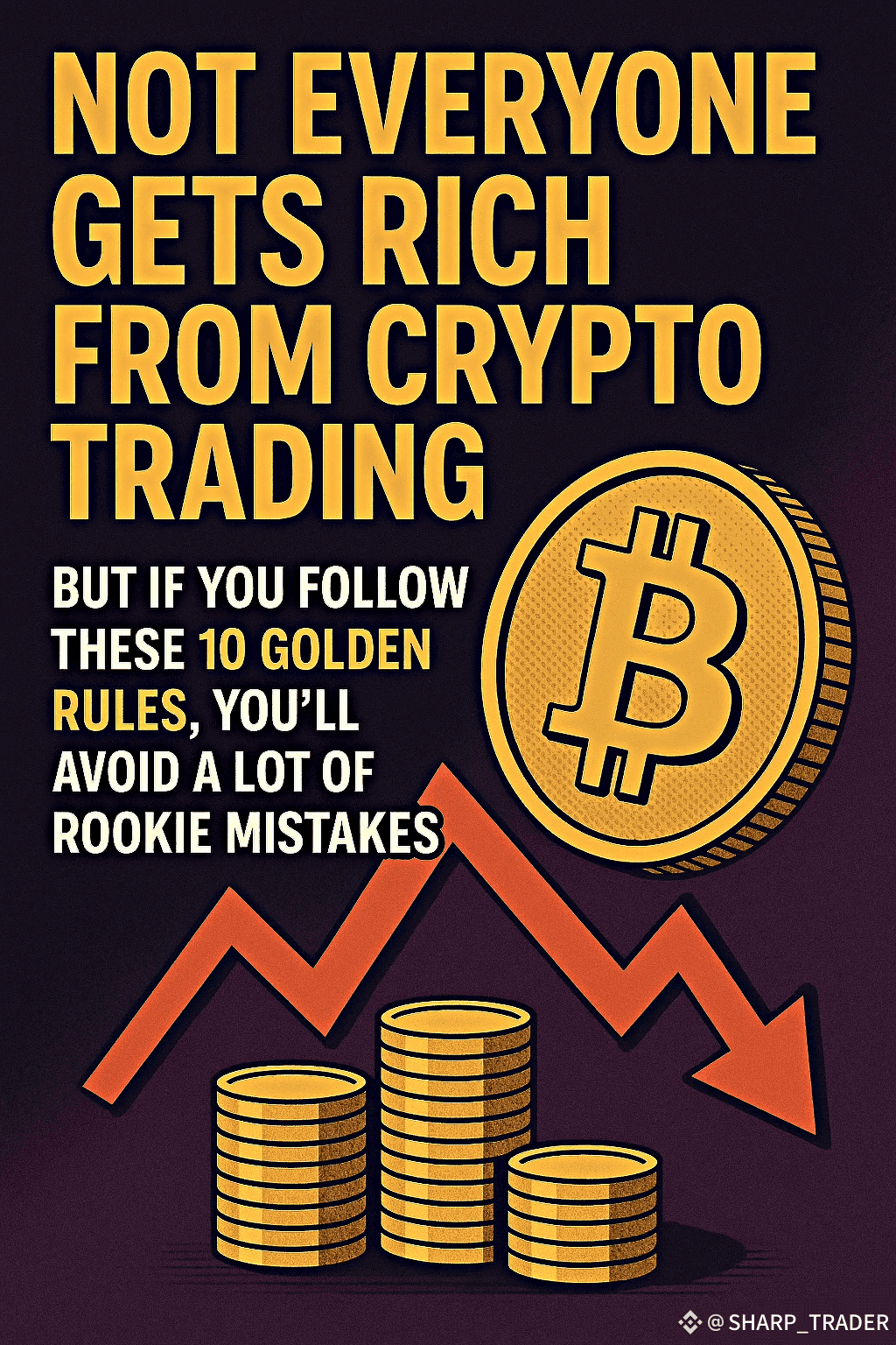 🌟 10 Unspoken Rules for Winning in Crypto Trading If you | SHARP_TRADER on  Binance Square