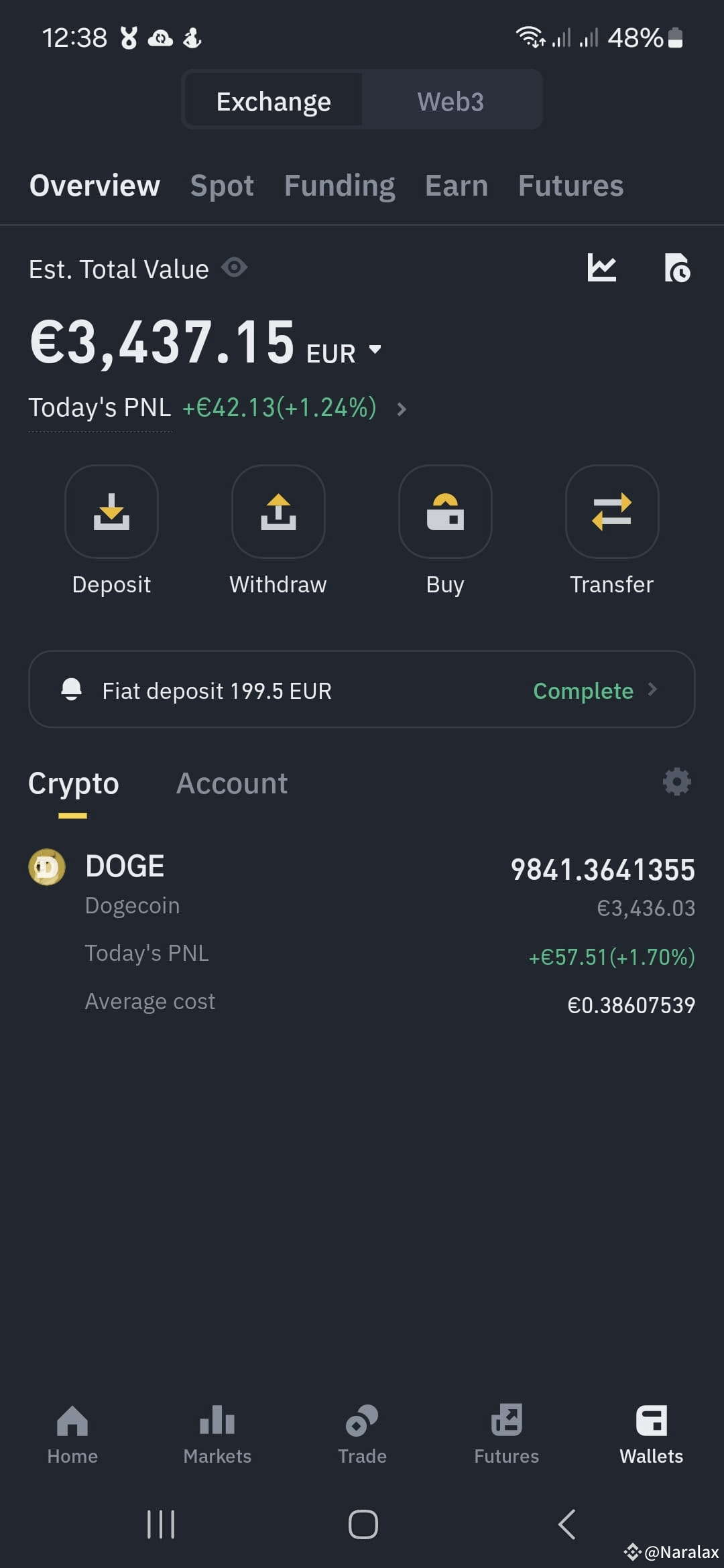 $DOGE go up | Naralax on Binance Square