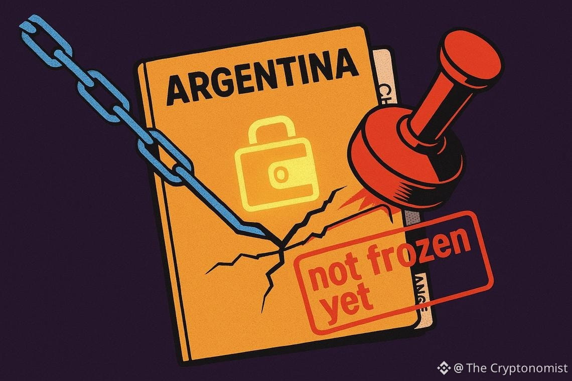 Argentine judge crypto freeze