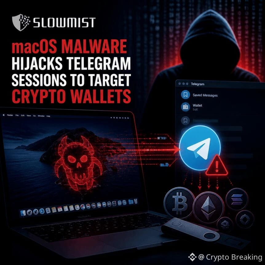 Slowmist: Macos Malware Hijacks Telegram Sessions To Target Crypto Wallets
