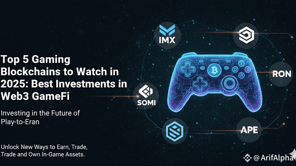 Top 5 Gaming Blockchains to Watch in 2025: Best Investments in Web3 ...