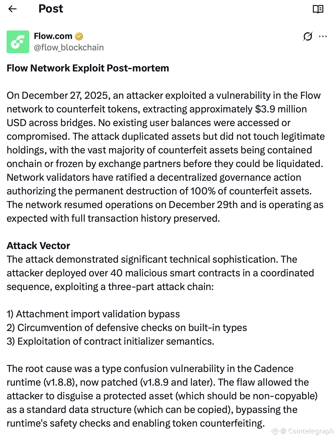 Hacks, NFT, Flow