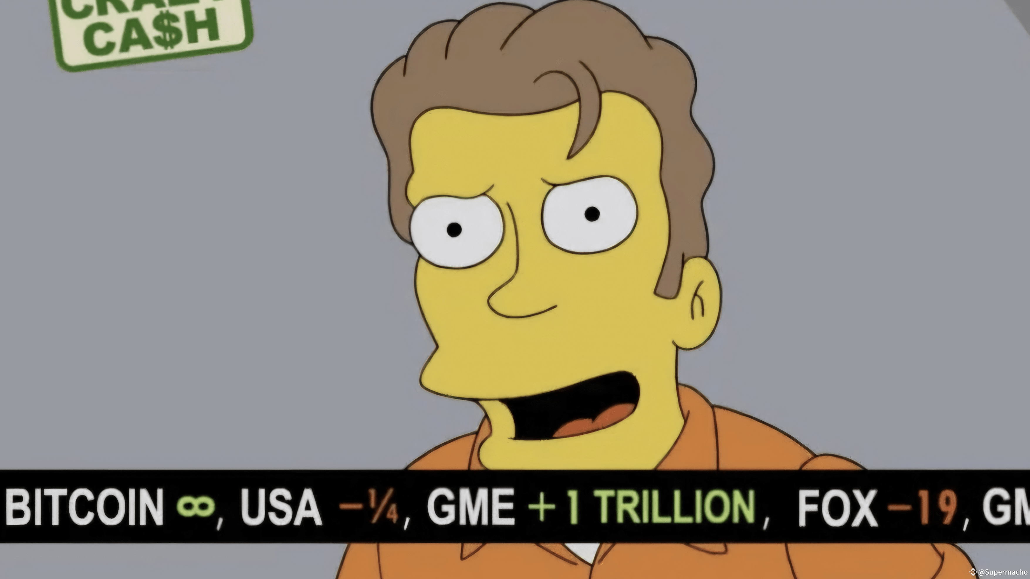 Die Bitcoin-Vorhersage der Simpsons wird Sie schockieren 🤯🚀 | Supermacho  auf Binance Square