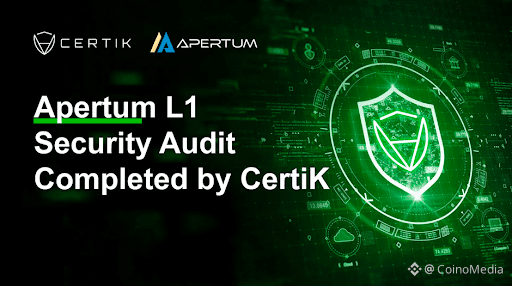 CertiK Officially Completes Security Audit of the Apertum Layer-1, Confirming Its Fully Decentralized Blockchain
