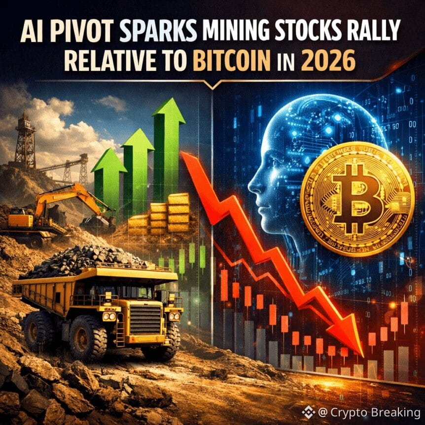 Ai Pivot Sparks Mining Stocks Rally Relative To Bitcoin In 2026
