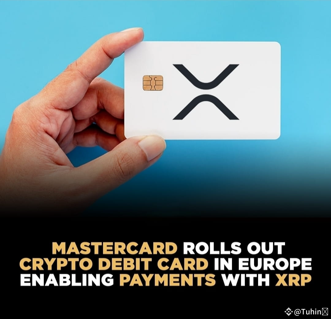 Mastercard launches a crypto debit card in Europe, | Tuhinㅤ on Binance  Square