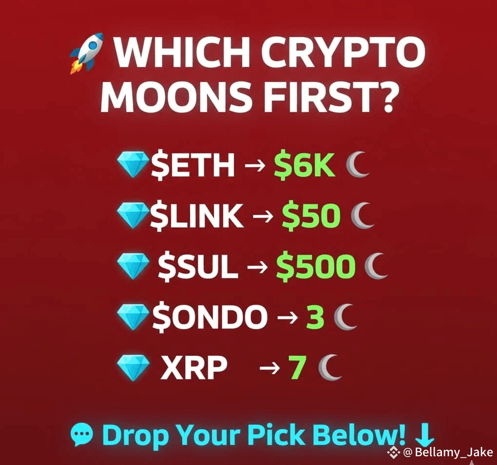 WHICH CRYPTO WILL TAKE OFF FIRST? 💥🚀 💎 $ETH → $6K 🔥 💎 | Bellamy_Jake  on Binance Square
