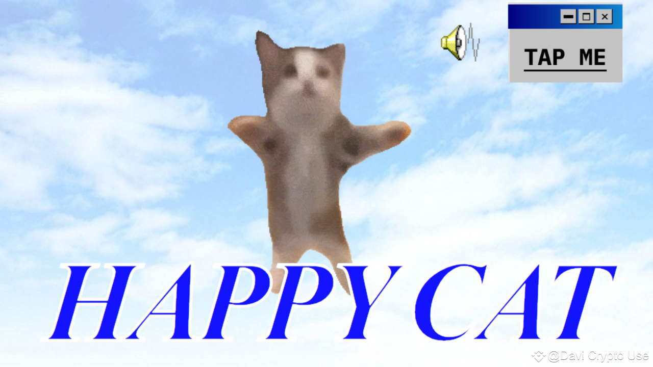 HAPPY CAT: La nueva sensación del mundo criptográfico | Davi Crypto Use en  Binance Square