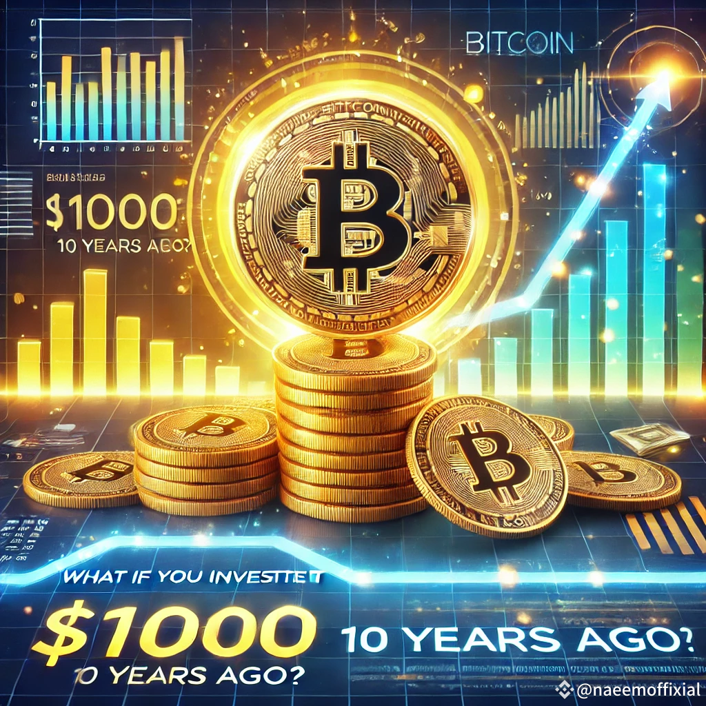 What if you invested $1000 in Bitcoin 10 years ago? | naeemoffixial on  Binance Square