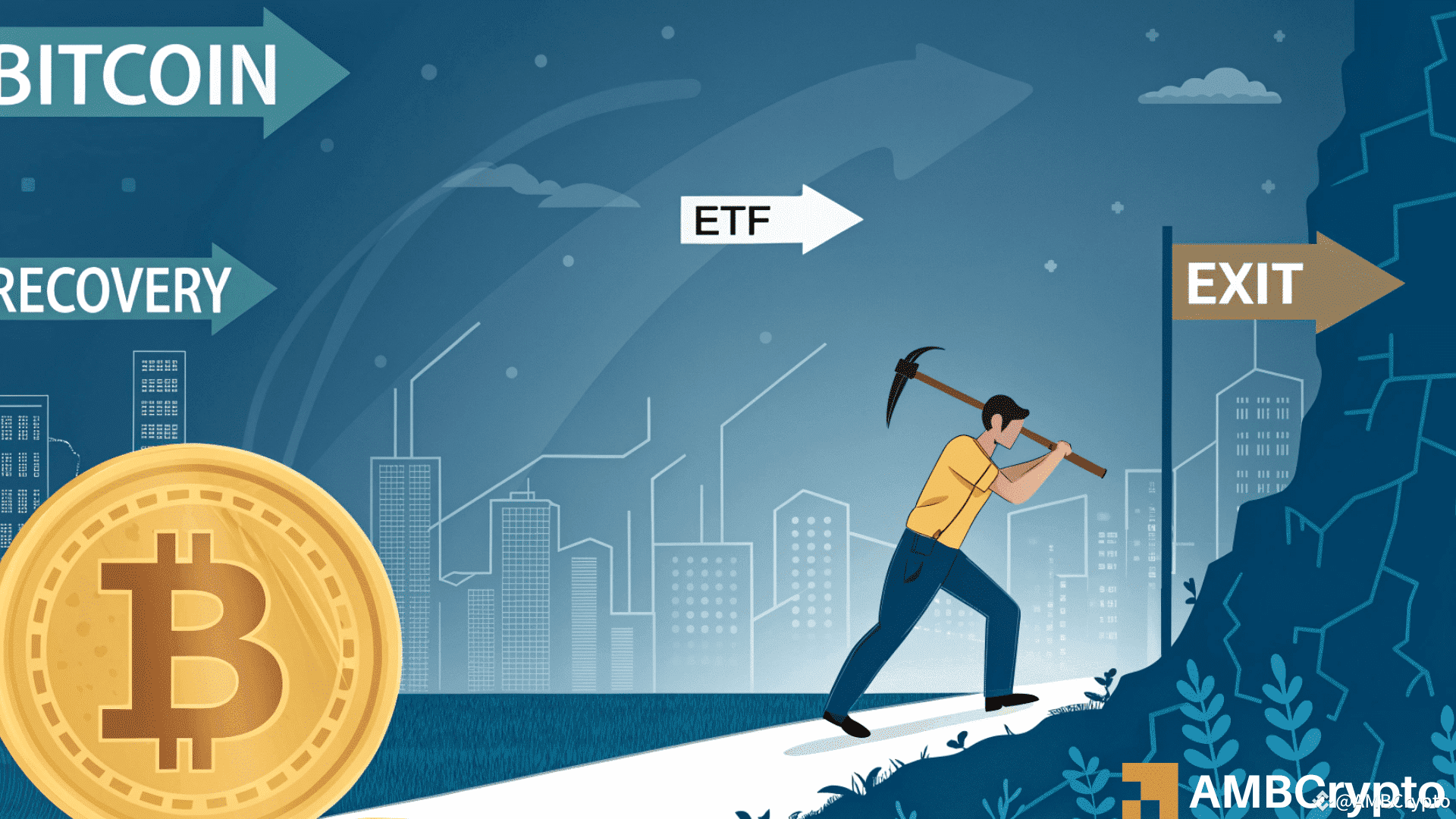 Can weak ETF inflows overshadow Bitcoin’s emerging demand rebound?
