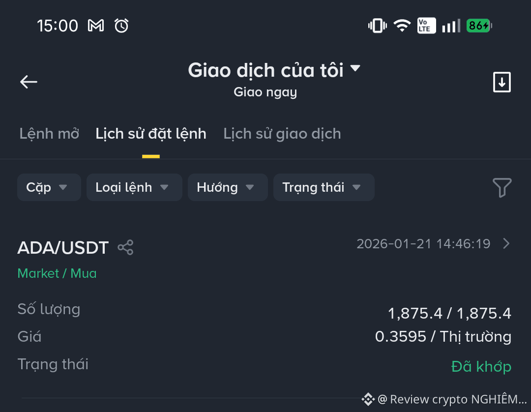 ADA ai như tui hk, dù ada bị hất hủi, bạn bè mọi người cư | Review crypto  NGHIÊM TÚC发布于币安广场