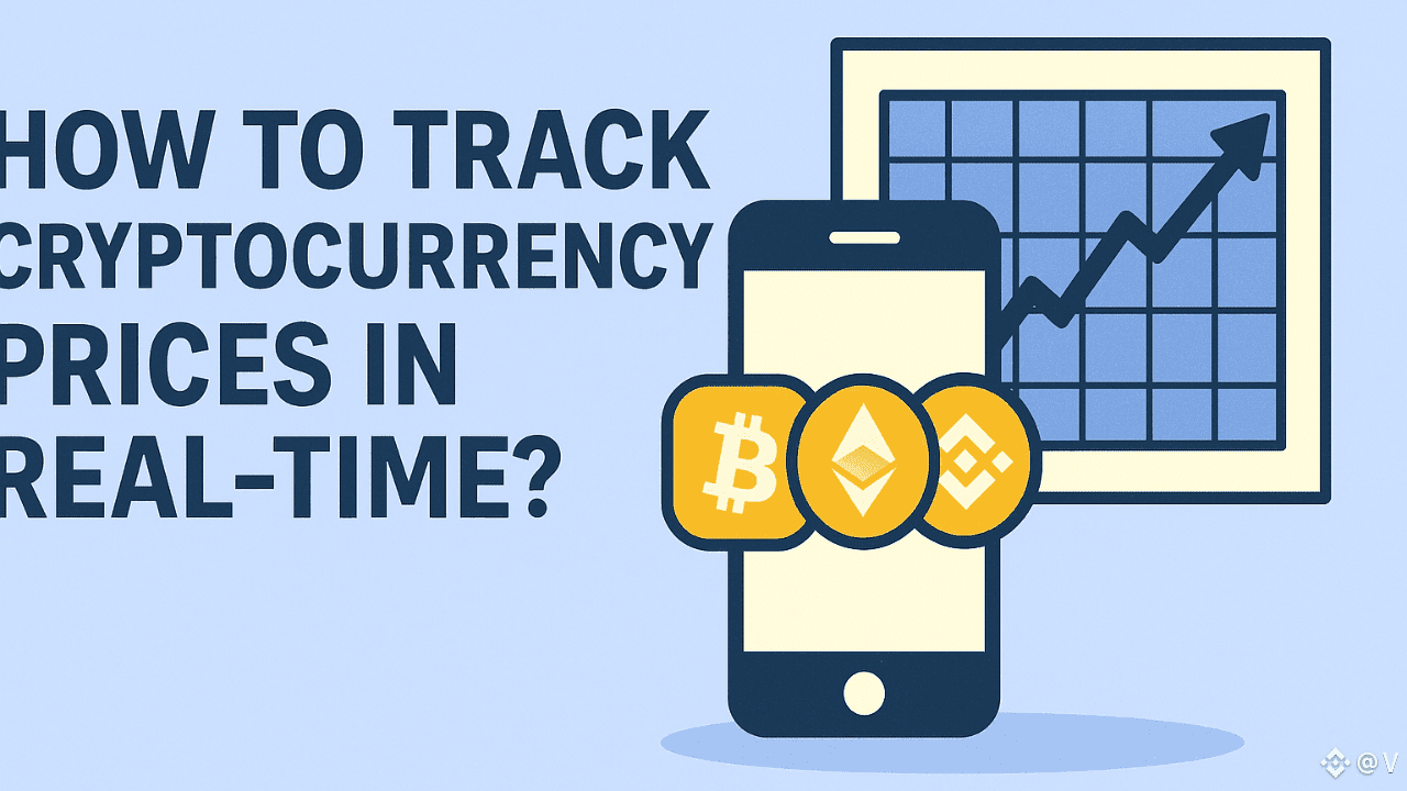How to Track Cryptocurrency Prices in Real-Time | V on Binance Square