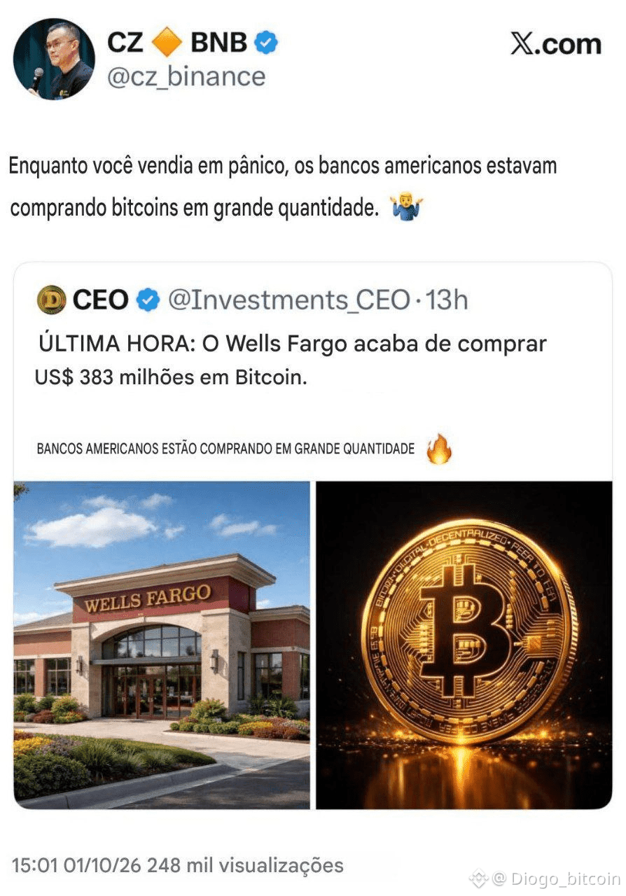 Weak hands sold. Strong hands invested in Bitcoin. $BTC | Diogo_bitcoin on  Binance Square