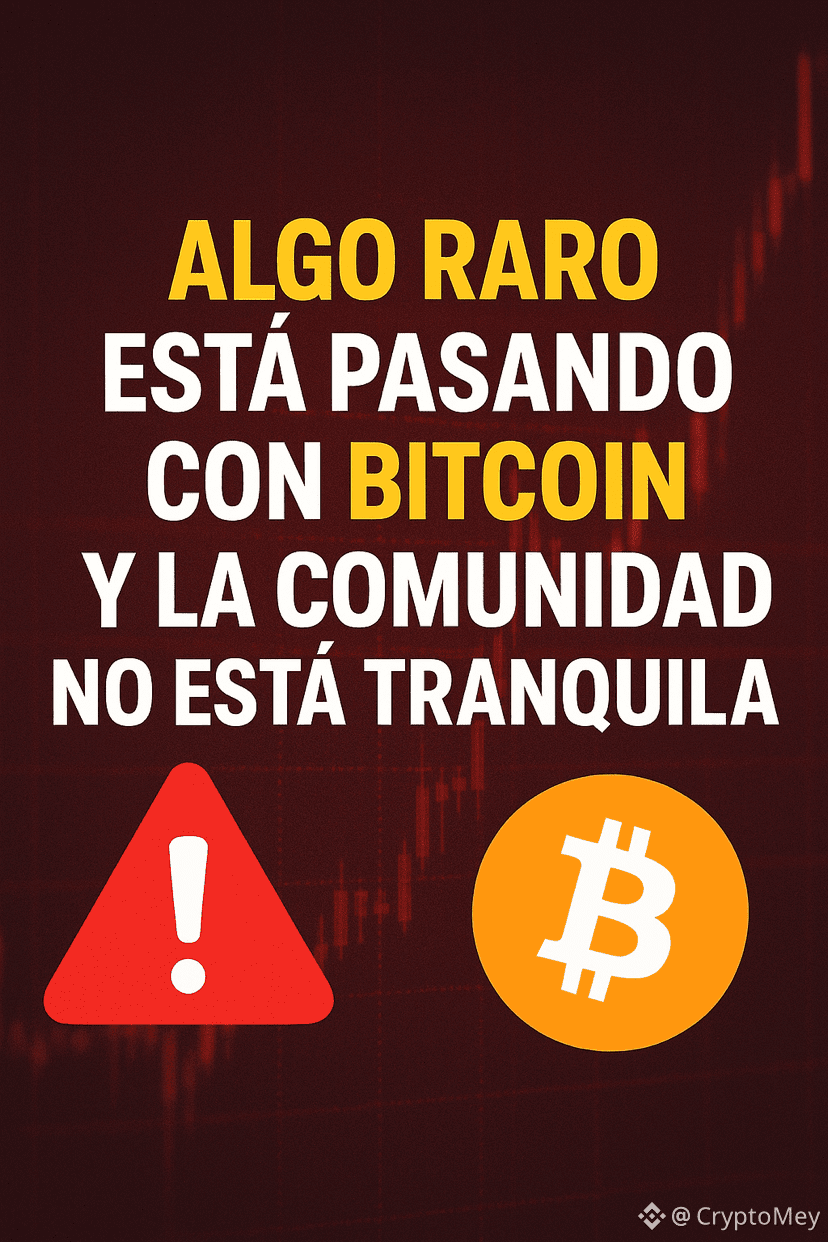 🚨 STRANGE THINGS ARE HAPPENING WITH BITCOIN AND THE COMMUNI | CryptoMey on  Binance Square