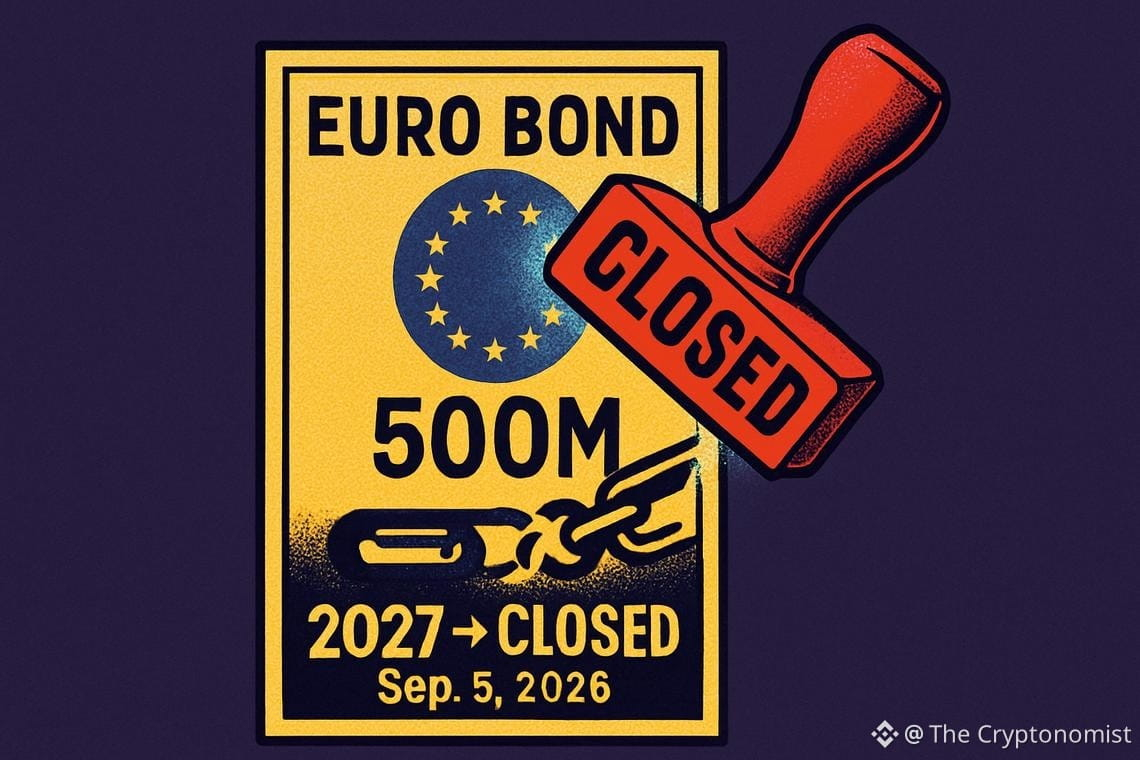 MPS early bond redemption