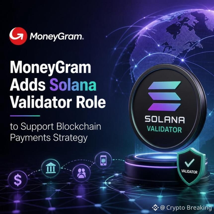 Moneygram Adds Solana Validator Role To Support Blockchain Payments Strategy