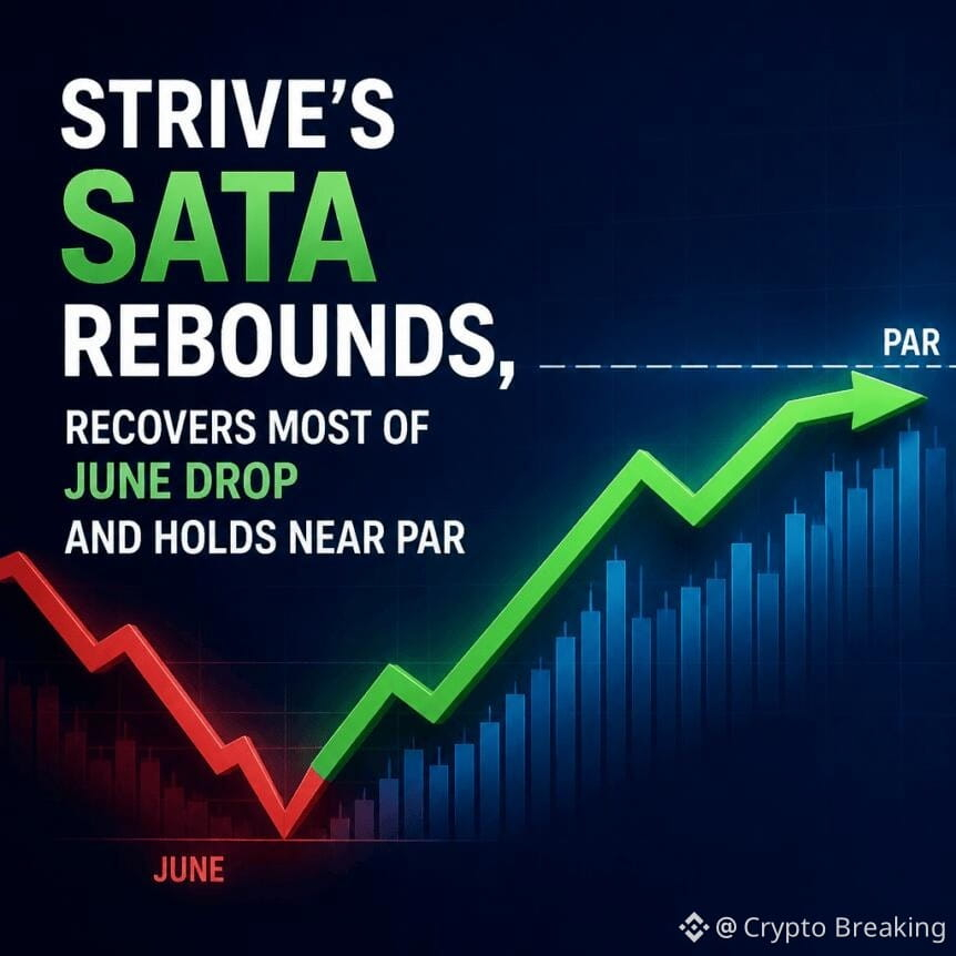 Strive’s Sata Rebounds, Recovers Most Of June Drop And Holds Near Par